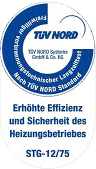 TÜV-Nord Siegel für "Erhöhte Effizienz und Sicherheit des Heizungsbetriebes" - Heizöl günstig kaufen